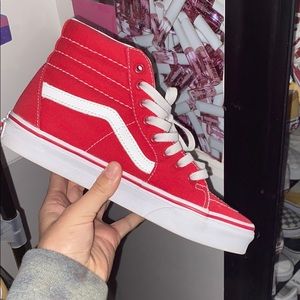 red high top vans
